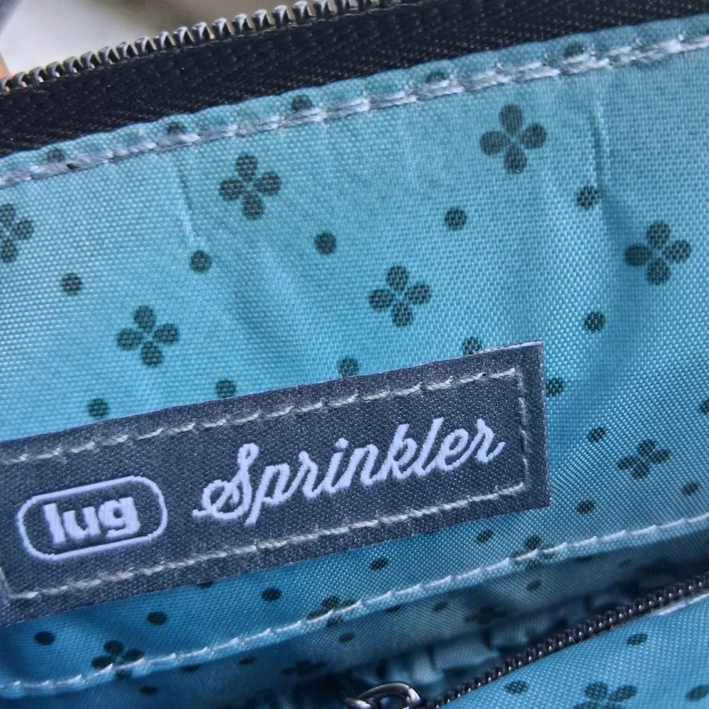 Lug Sprinkler Crossbody Bag - Flamingo Black NWot - Picture 4 of 5